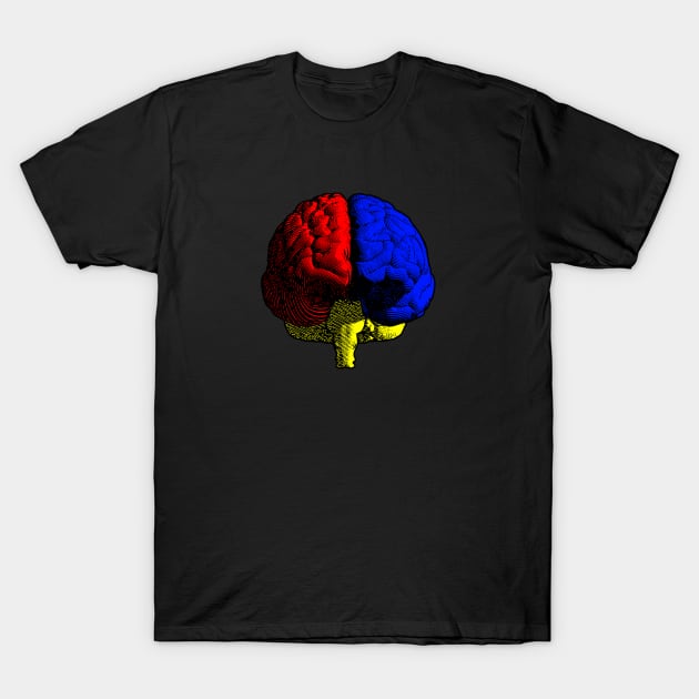 the Primary Brain T-Shirt by jonah block